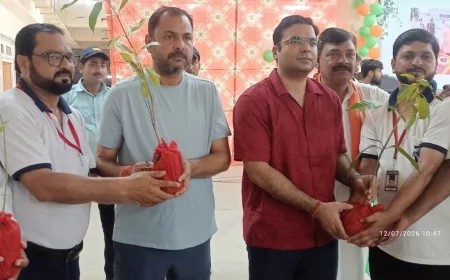 'एक पेड़ माँ के नाम' अभियान में बांदा रोटी बैंक की सहभागिता, कृषि विश्वविद्यालय में हुआ वृहद वृक्षारोपण