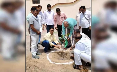 संगोष्ठी व पौधरोपण कर मनाया पत्रकार महासंघ का स्थापना दिवस