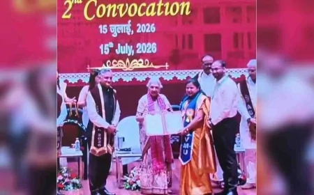 राज्यपाल ने डा. शिवांगी को किया सम्म्मानित