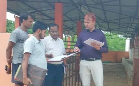 नोडल अधिकारियों ने 109 गौशाला का किया निरीक्षण