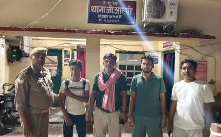 जीआरपी टीम ने किशोर को परिजनों को किया सुपुर्द