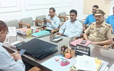बाढ़ आपदा से प्रभावी बचाव एवं राहत कार्यों की तैयारियों को लेकर हुई समीक्षा