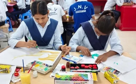 बाघों के संरक्षण को किया जागरुक, हुई प्रतियोगिता