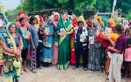 युवा और वंचित वर्ग के सर्वांगीण विकास के लिए निरंतर कार्य कर रही केंद्र व उप्र सरकार : डा ज्योति उपाध्याय