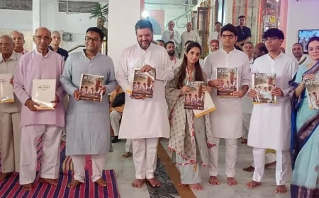 श्री रघुवीर मंदिर (बड़ी गुफा) में हर्षोल्लास के साथ संपन्न हुआ गुरुपूर्णिमा महोत्सव