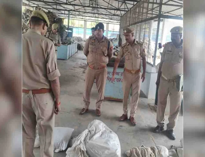 ऑपरेशन दहन के क्रम में 31 मुकदमों का 61 किग्रा नष्ट किया गांजा
