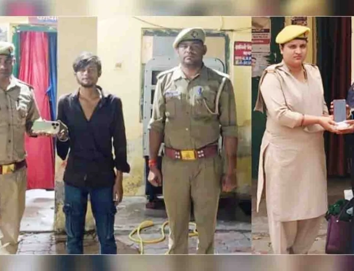यात्रियों के खोए मोबाइल बरामद कर किया सुपुर्द