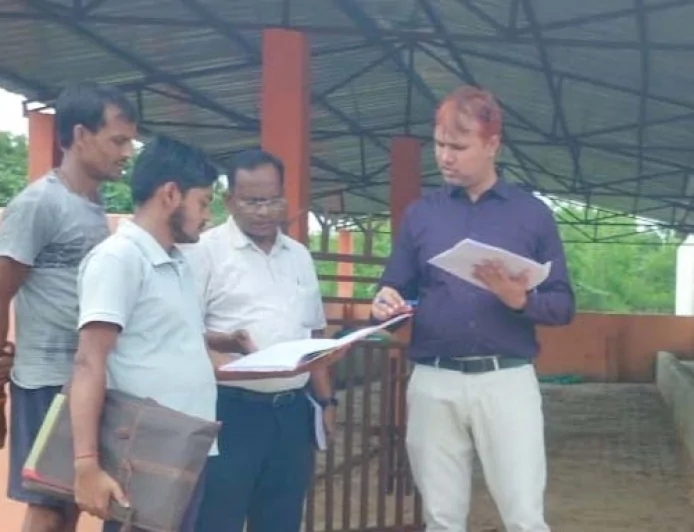 नोडल अधिकारियों ने 109 गौशाला का किया निरीक्षण