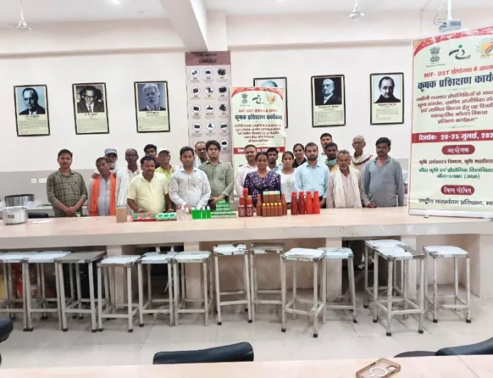 बांदा में किसानों को उद्यमी बनाने की पहल, 6 दिवसीय नवाचार प्रशिक्षण का भव्य शुभारंभ