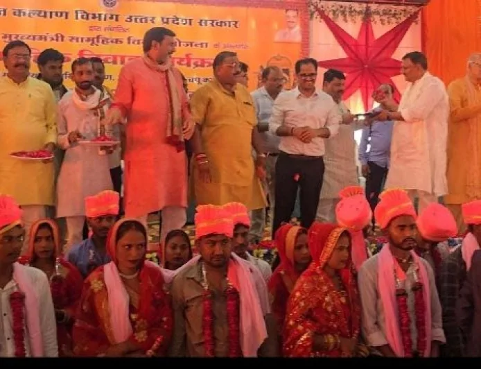 रामायण मेला परिसर में रीतिरिवाजों के साथ विवाह बंधन में बंधे 133 नवयुगल