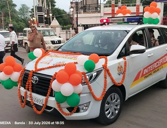 हाईटेक इंटरसेप्टर वाहन से होगी यातायात नियमों की डिजिटल निगरानी, सड़क सुरक्षा को मिलेगी मजबूती