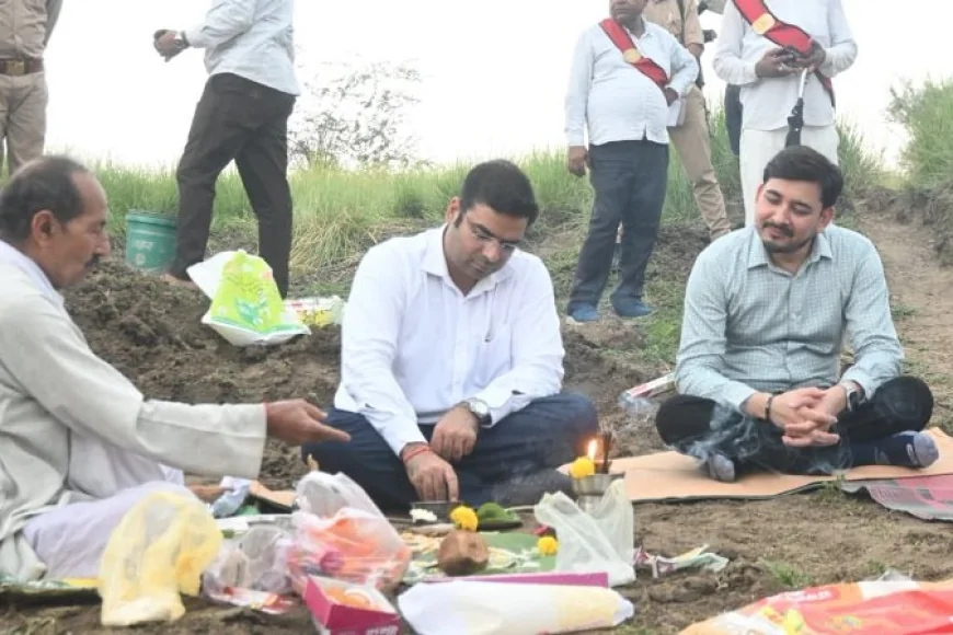 गवाईन नदी पुनर्जीवन अभियान का शुभारंभ, जल संरक्षण की दिशा में बाँदा का बड़ा कदम