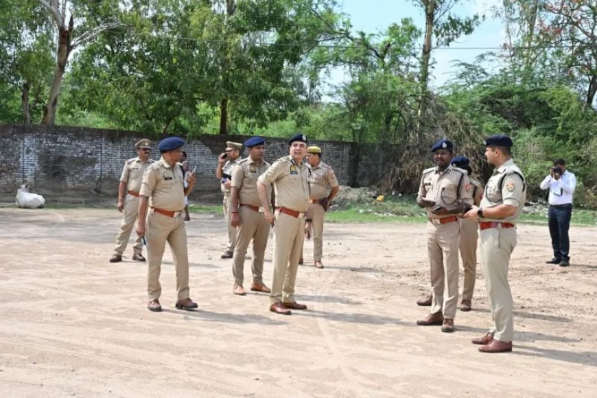 प्रस्तावित वीवीआईपी दौरे की तैयारियों का एडीजी ने लिया जायजा, सुरक्षा व्यवस्था चाक-चौबंद रखने के निर्देश