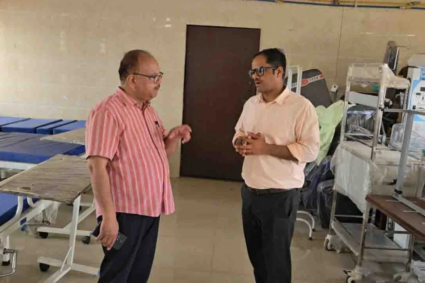 डीएम ने जिला चिकित्सालय का निरीक्षण कर देखी व्यवस्थाएं, दिए निर्देश