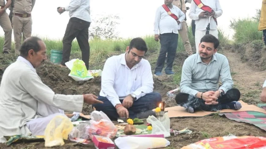 गवाईन नदी पुनर्जीवन अभियान का शुभारंभ, जल संरक्षण की दिशा में बाँदा का बड़ा कदम