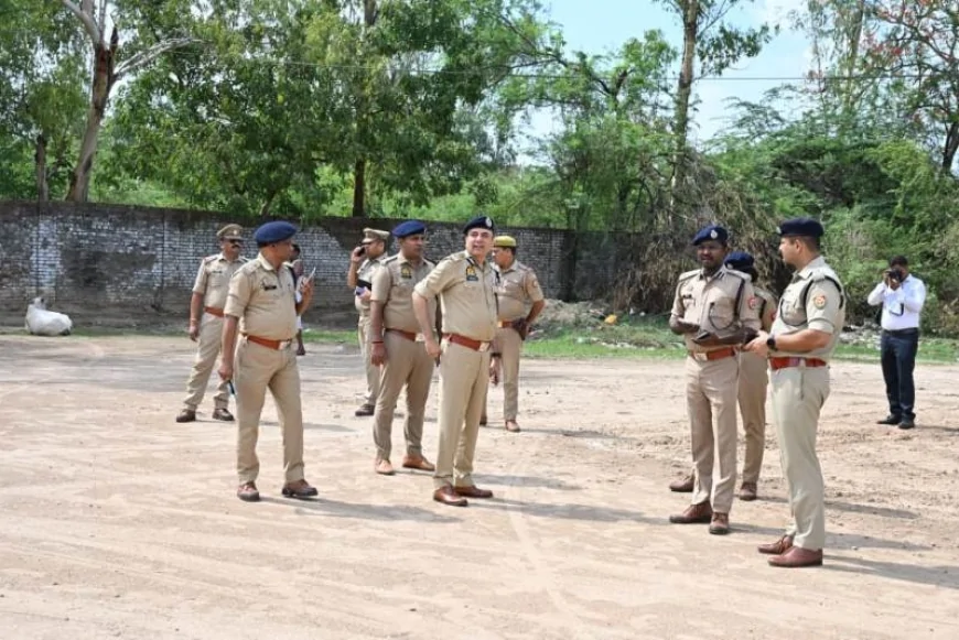 प्रस्तावित वीवीआईपी दौरे की तैयारियों का एडीजी ने लिया जायजा, सुरक्षा व्यवस्था चाक-चौबंद रखने के निर्देश