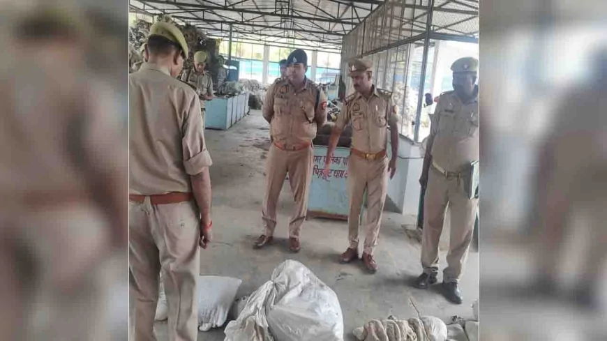 ऑपरेशन दहन के क्रम में 31 मुकदमों का 61 किग्रा नष्ट किया गांजा