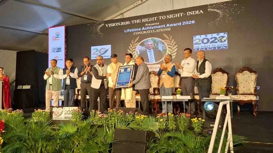 स्व. पद्मश्री डॉ. बी.के. जैन को मरणोपरांत लाइफ टाइम अचीवमेंट अवॉर्ड, चित्रकूट और विंध्य का बढ़ाया गौरव