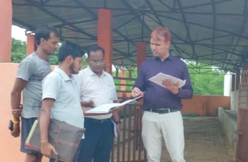 नोडल अधिकारियों ने 109 गौशाला का किया निरीक्षण