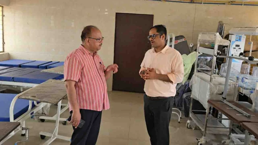 डीएम ने जिला चिकित्सालय का निरीक्षण कर देखी व्यवस्थाएं, दिए निर्देश