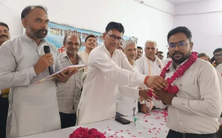 उप्र प्राथमिक शिक्षक संघ के ब्लाक इकाई मानिकपुर का हुआ गठन