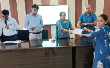माध्यमिक शिक्षकों के प्रज्ञा प्रवाह प्रशिक्षण का हुआ समापन