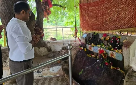 वंदन योजना के विकास कार्यों का डीएम ने लिया जायजा