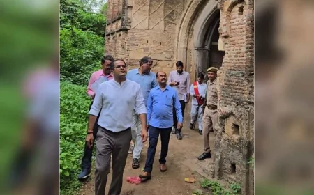 डीएम ने सुर्की राजवंश के ऐतिहासिक किले के संरक्षण एवं सौंदर्यीकरण के दिए निर्देश