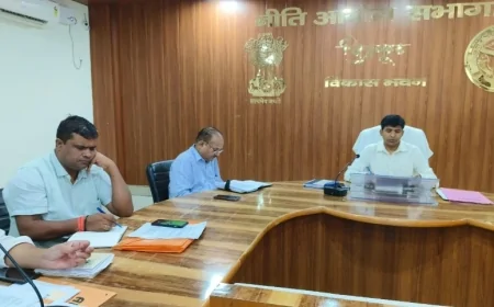 स्वतंत्रता दिवस की तैयारियों को लेकर सीडीओ ने की बैठक