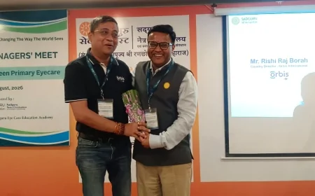 उच्च स्तरीय नेत्र चिकित्सा सेवाओं पर हुआ विचार विमर्श