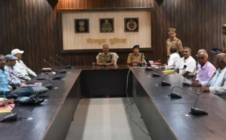पुलिस पेंशनरों की एसपी ने सुनी समस्याएं