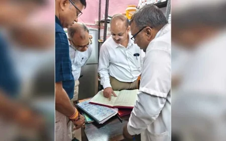 सीएचसी मानिकपुर का निरीक्षण कर सीएमओ ने स्वास्थ्य सेवाओं का लिया जायजा