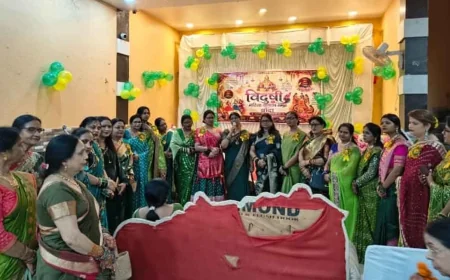 हरियाली तीज पर सजी सावन की महफिल, विदुषि महिला कायस्थ समूह ने मनाई सांस्कृतिक संध्या