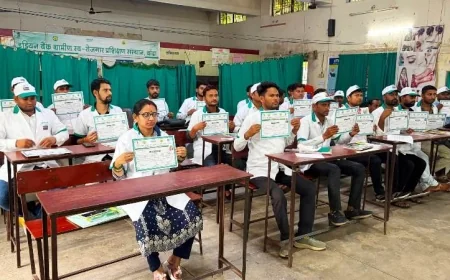 आरसेटी में कृषि उद्यमी प्रशिक्षण कार्यक्रम का हुआ समापन, 24 लाभार्थियों को मिले प्रमाण पत्र