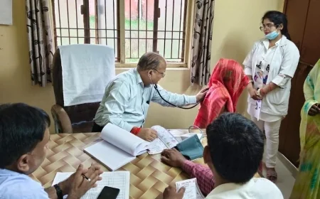 सीएमओ ने सीएचसी पहुंच स्वास्थ्य सेवाओं व व्यवस्थाओं का लिया जाएगा