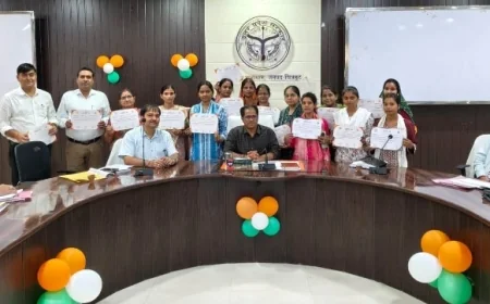 संभव अभियान में उत्कृष्ट कार्य करने वाले कार्मिक सम्मानित