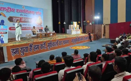 युवा शक्ति से विकसित भारत की संकल्पना होगी साकार