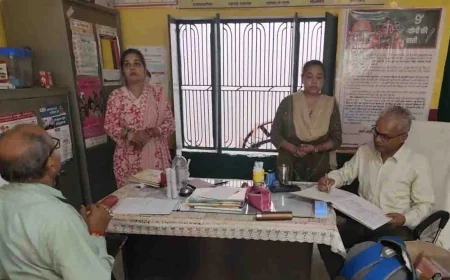 डायट प्राचार्य ने किया विद्यालयों का औचक निरीक्षण, व्यवस्थाएं मिलीं संतोषजनक