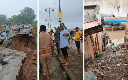 बाढ़ प्रभावित क्षेत्रों में जिला प्रशासन की सतत निगरानी, क्षतिग्रस्त मकानों का सर्वे कर रिपोर्ट प्रस्तुत करने के निर्देश