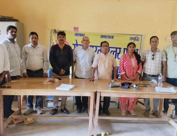 सेवा भारती ने लगाया स्वास्थ्य परीक्षण शिविर