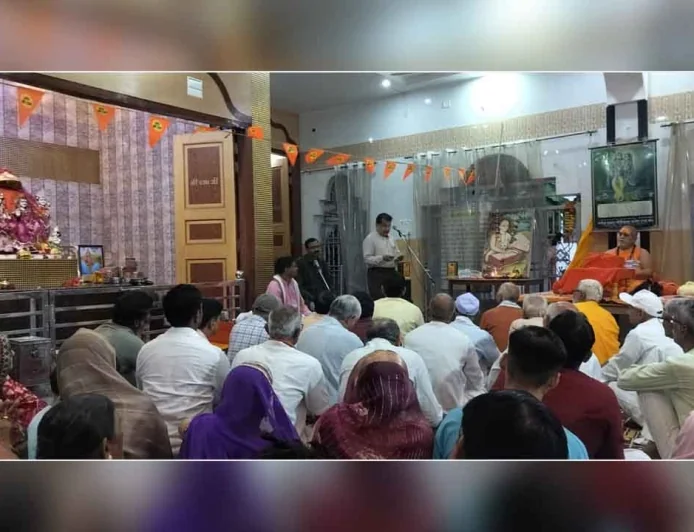 कटरा स्थित श्री राम दरबार मंदिर में भव्य तुलसी जयंती समारोह का आयोजन