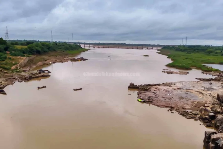 केन नदी के जलस्तर में वृद्धि, यमुना में दिखा घटाव; दोनों नदियां खतरे के निशान से काफी नीचे