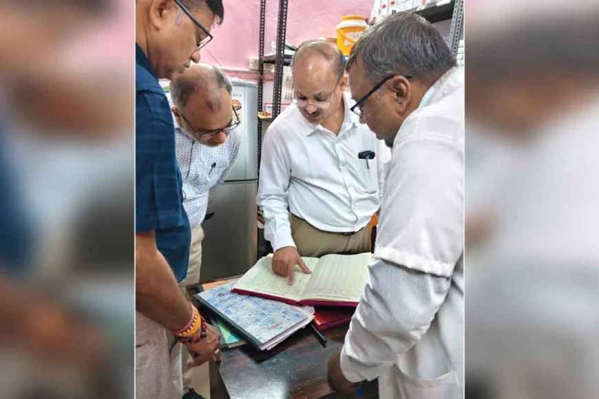 सीएचसी मानिकपुर का निरीक्षण कर सीएमओ ने स्वास्थ्य सेवाओं का लिया जायजा