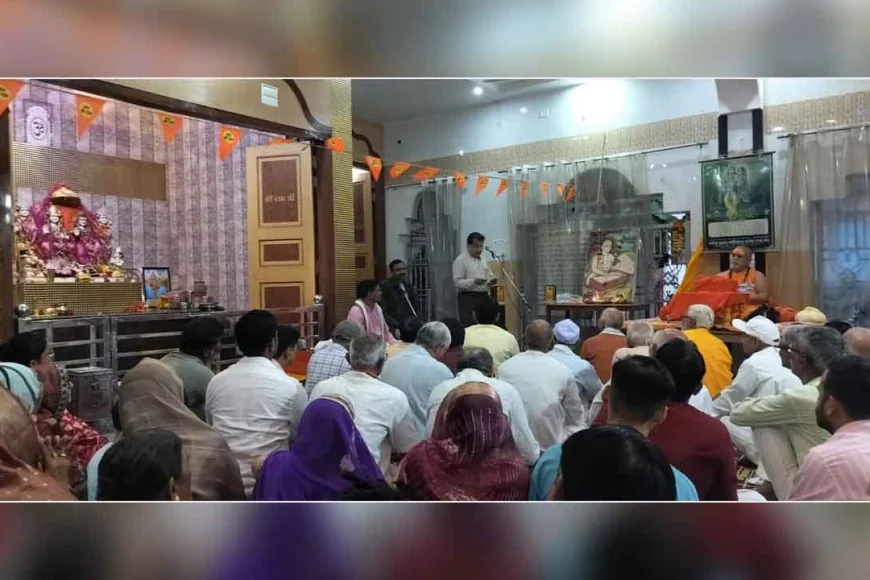 कटरा स्थित श्री राम दरबार मंदिर में भव्य तुलसी जयंती समारोह का आयोजन