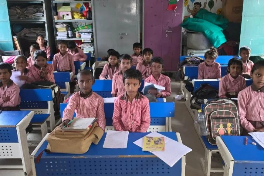 डायट प्राचार्य ने विद्यालयों का किया निरीक्षण