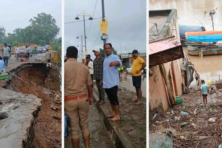 बाढ़ प्रभावित क्षेत्रों में जिला प्रशासन की सतत निगरानी, क्षतिग्रस्त मकानों का सर्वे कर रिपोर्ट प्रस्तुत करने के निर्देश