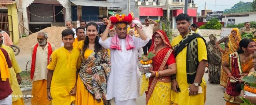 जग निवास में विधिविधान के साथ हुआ शिव महापुराण का शुभारंभ
