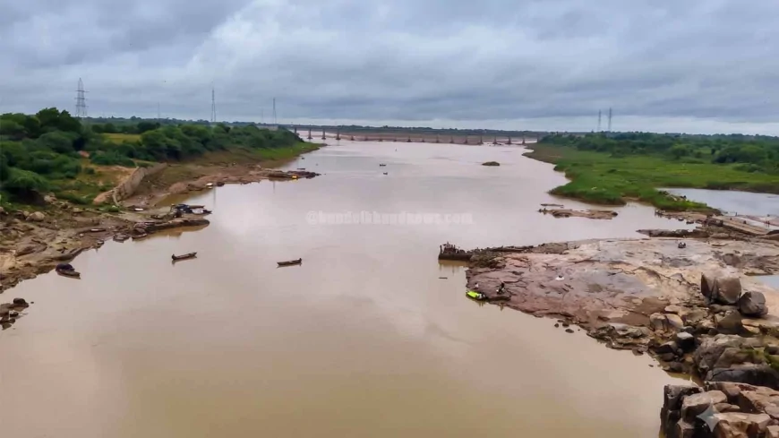 केन नदी के जलस्तर में वृद्धि, यमुना में दिखा घटाव; दोनों नदियां खतरे के निशान से काफी नीचे