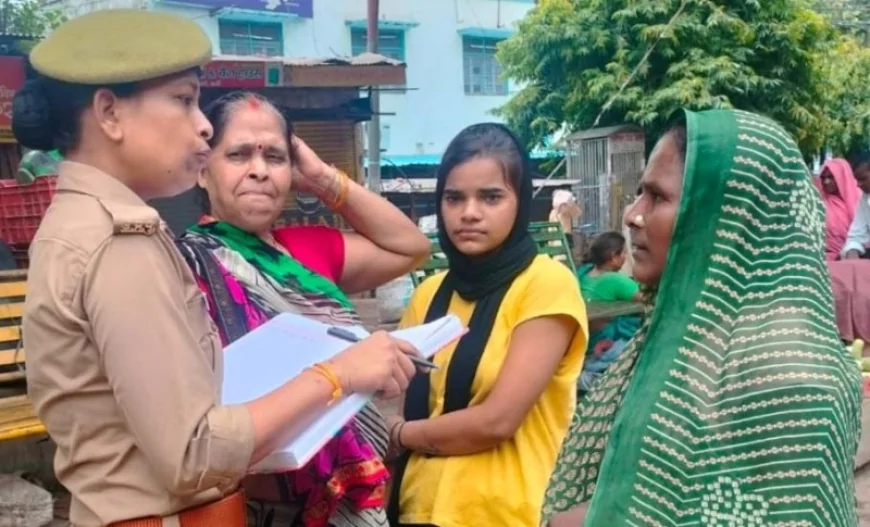 बहू-बेटी सम्मेलन कर एंटी रोमियो टीमों ने किया जागरुक