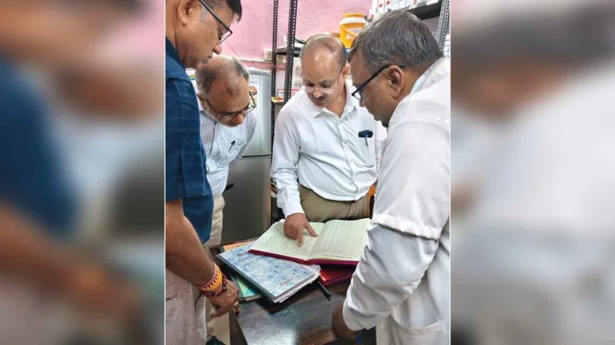 सीएचसी मानिकपुर का निरीक्षण कर सीएमओ ने स्वास्थ्य सेवाओं का लिया जायजा